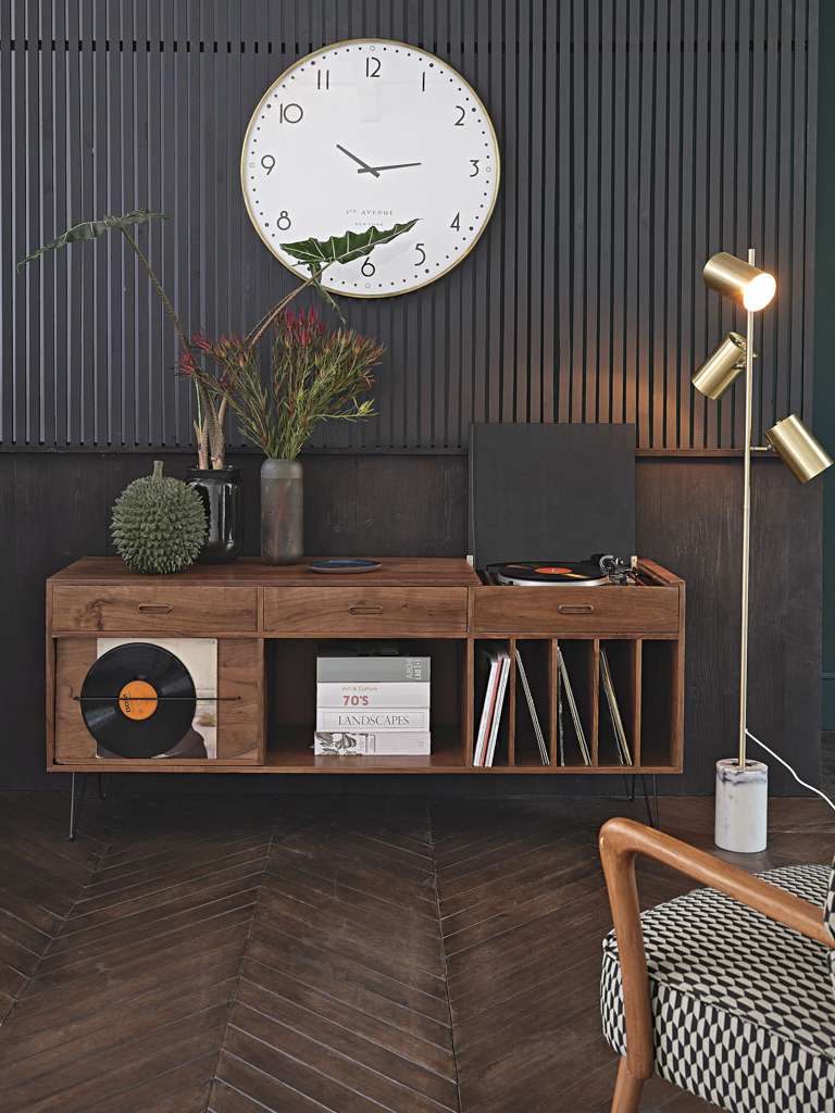 Sélection meuble vinyle rangement pour platines - blog déco