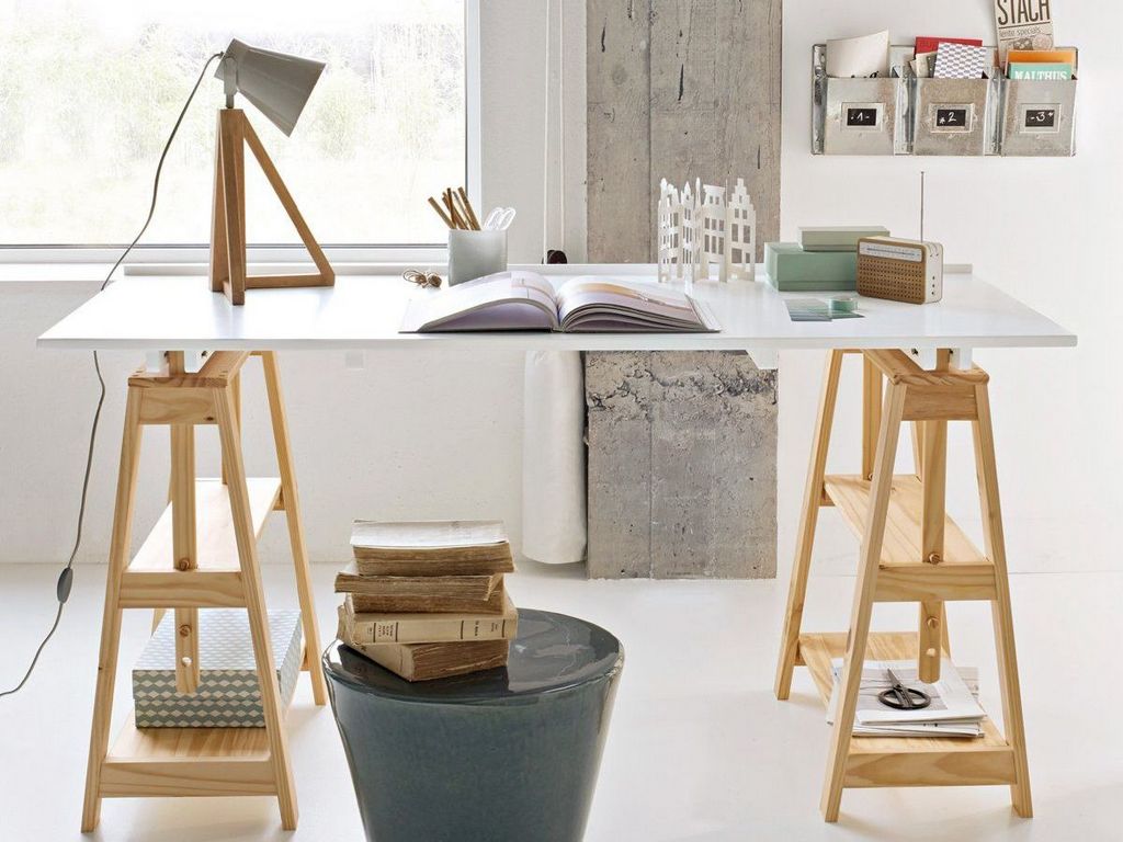 Ou Trouver Des Treteaux Design Pour Un Bureau Joli Place