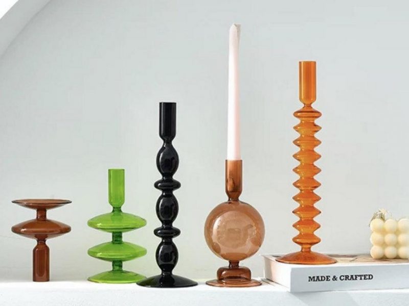 Must have : un objet déco en verre coloré