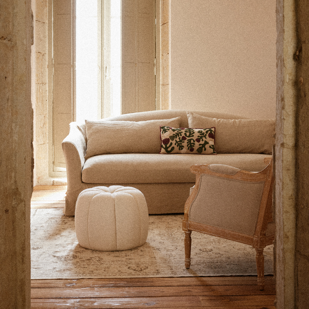 pouf forme marocain