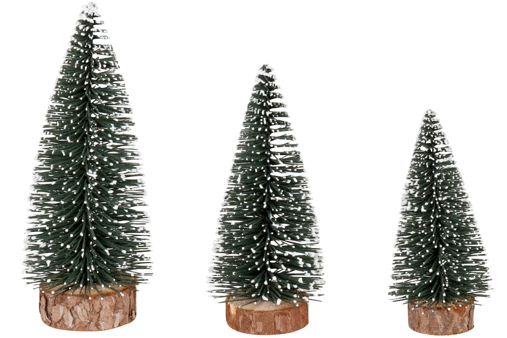 mini sapins décoratifs