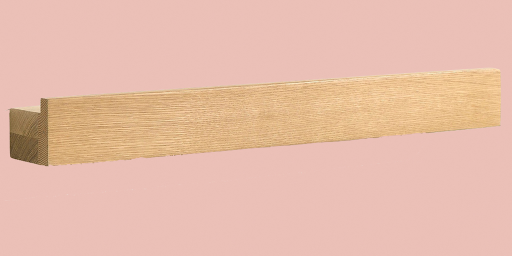 étagère porte cadre en bois longueur 55 cm