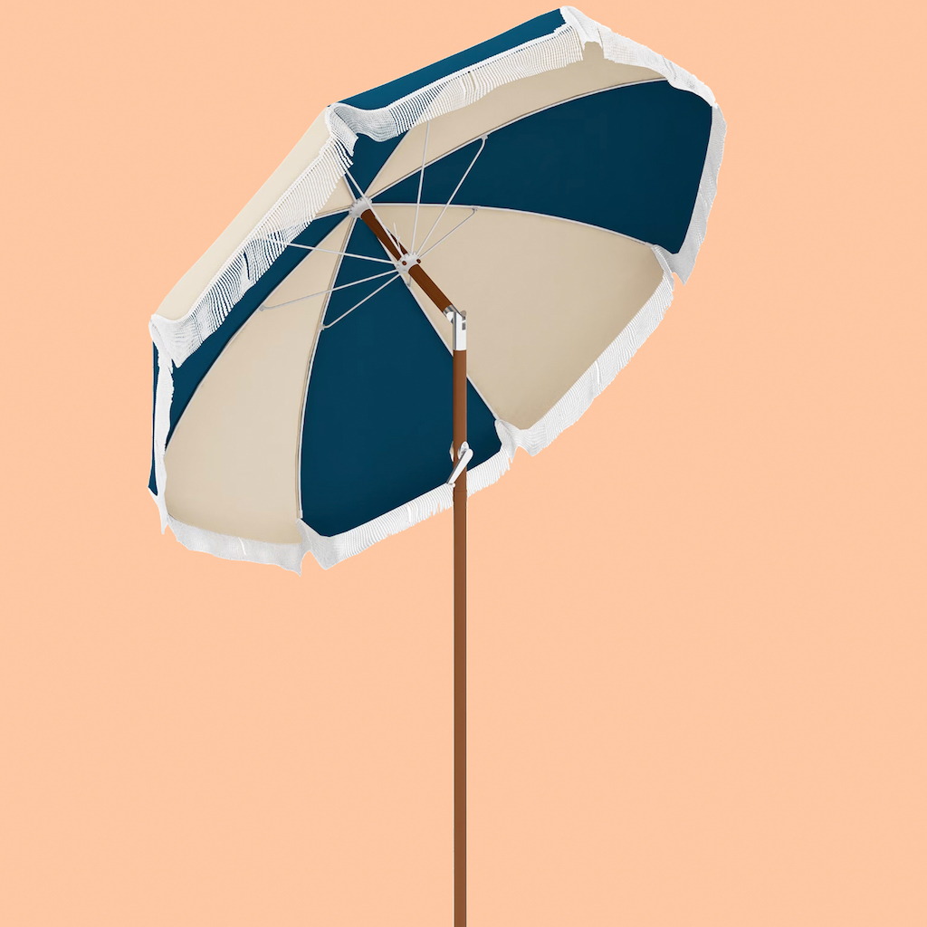 parasol à franges vintage