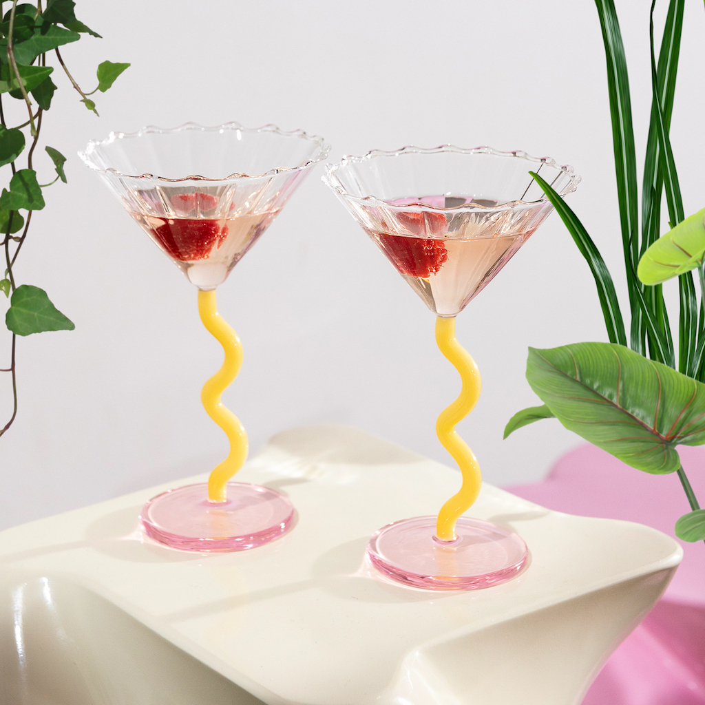 verres à cocktail design