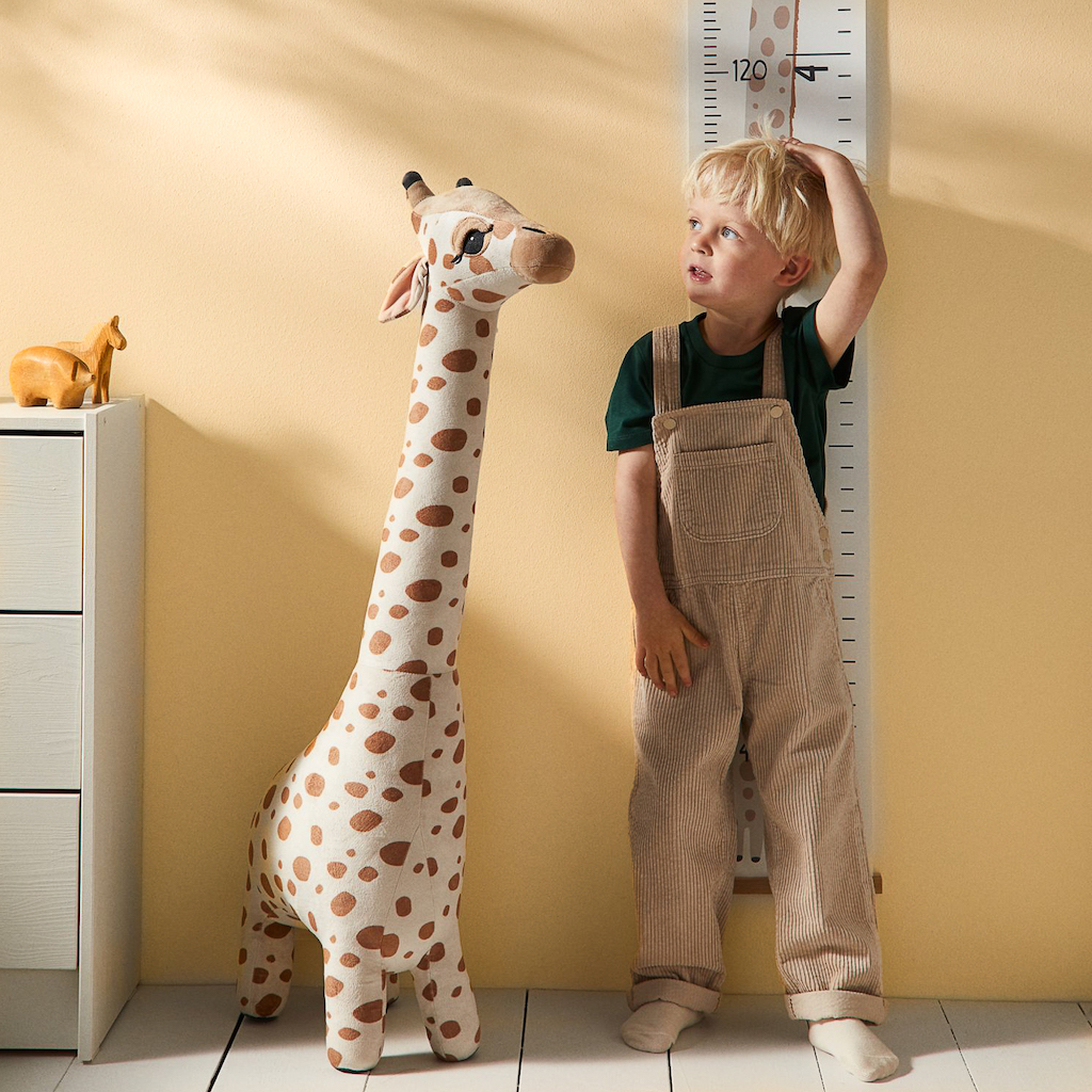 peluche girafe enfant