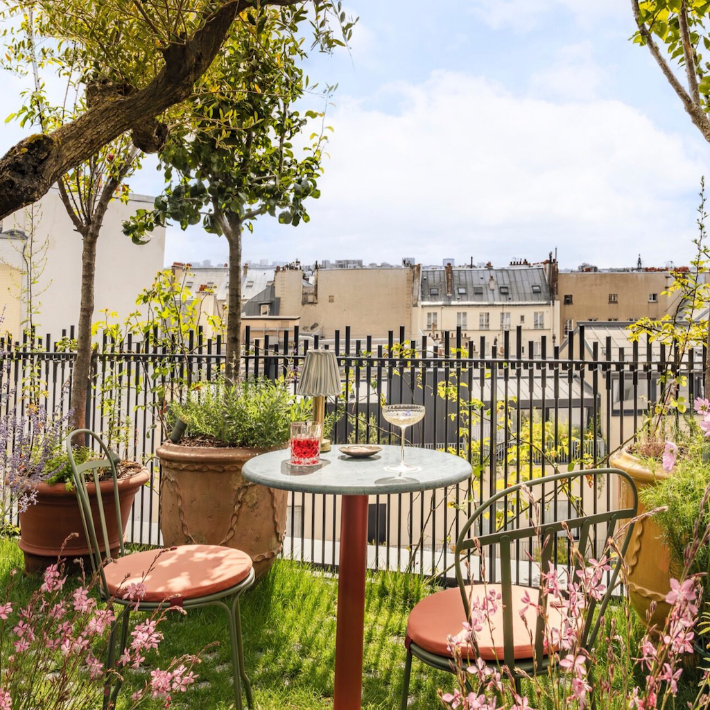 rooftop hôtel la fantaisie Paris