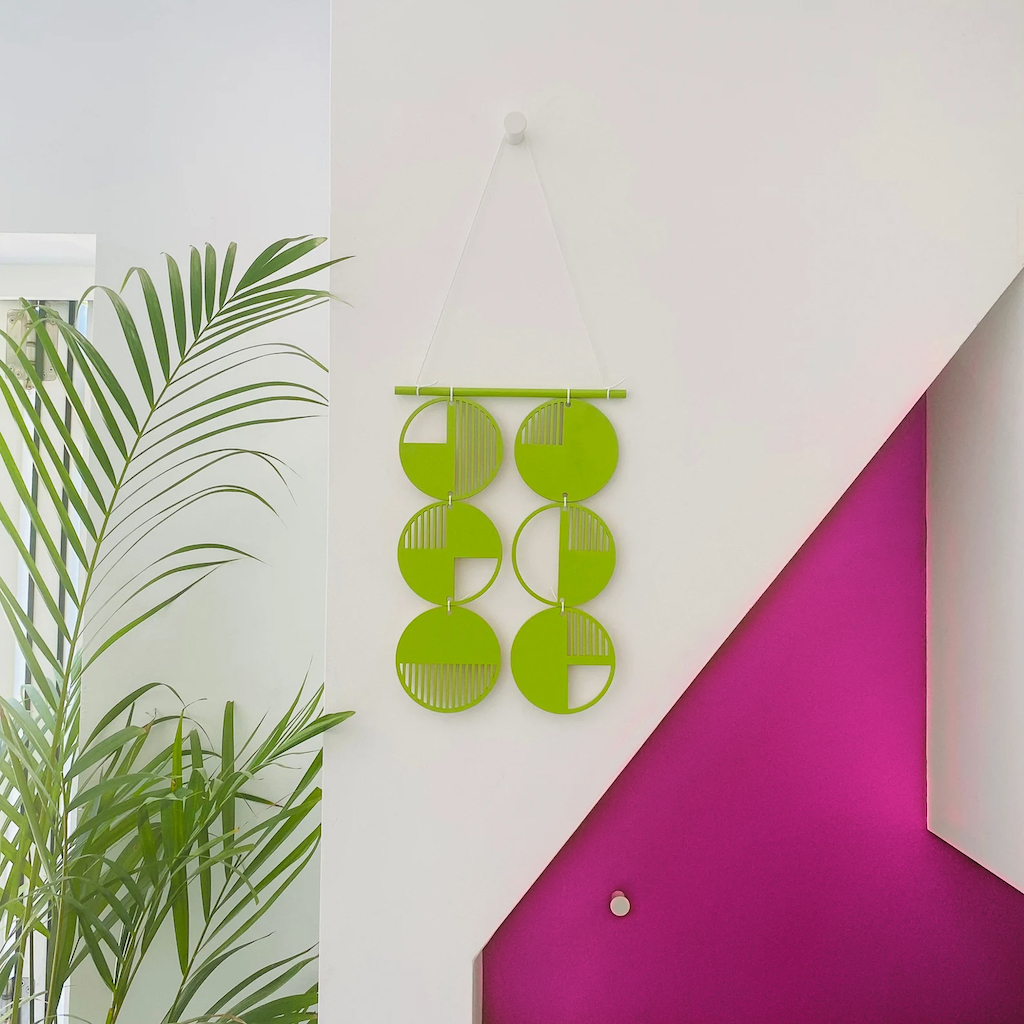 tendance déco couleur citron vert