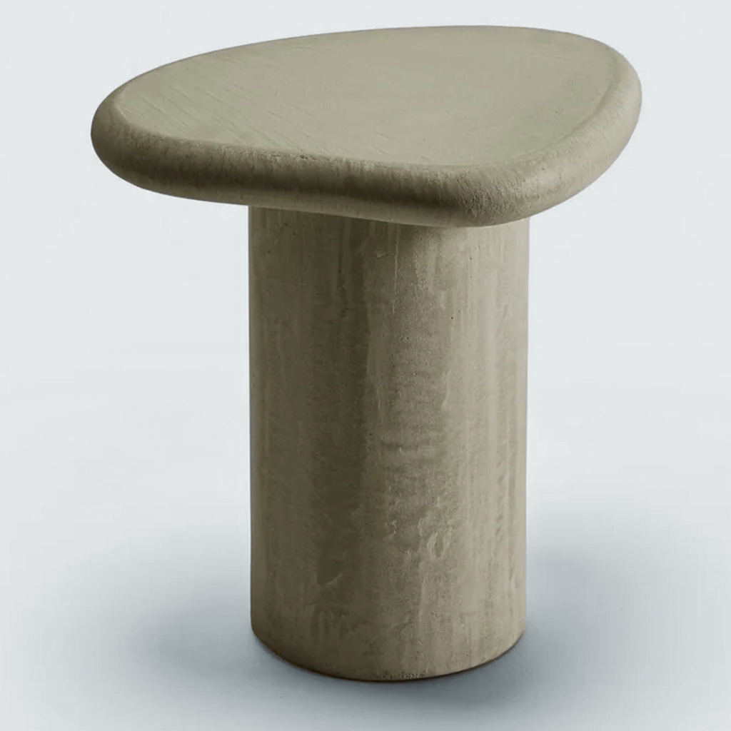 table d'appoint vert kaki