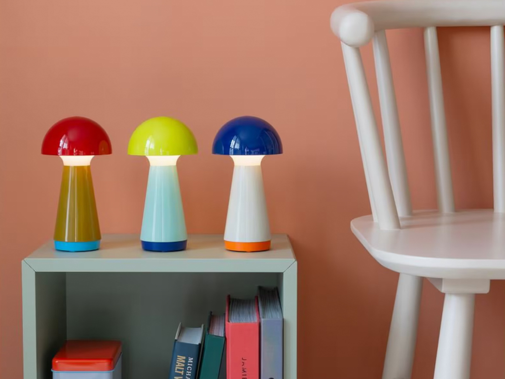 lampe multicolore