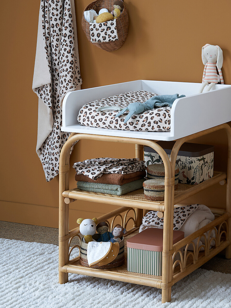 déco léopard chambre bébé