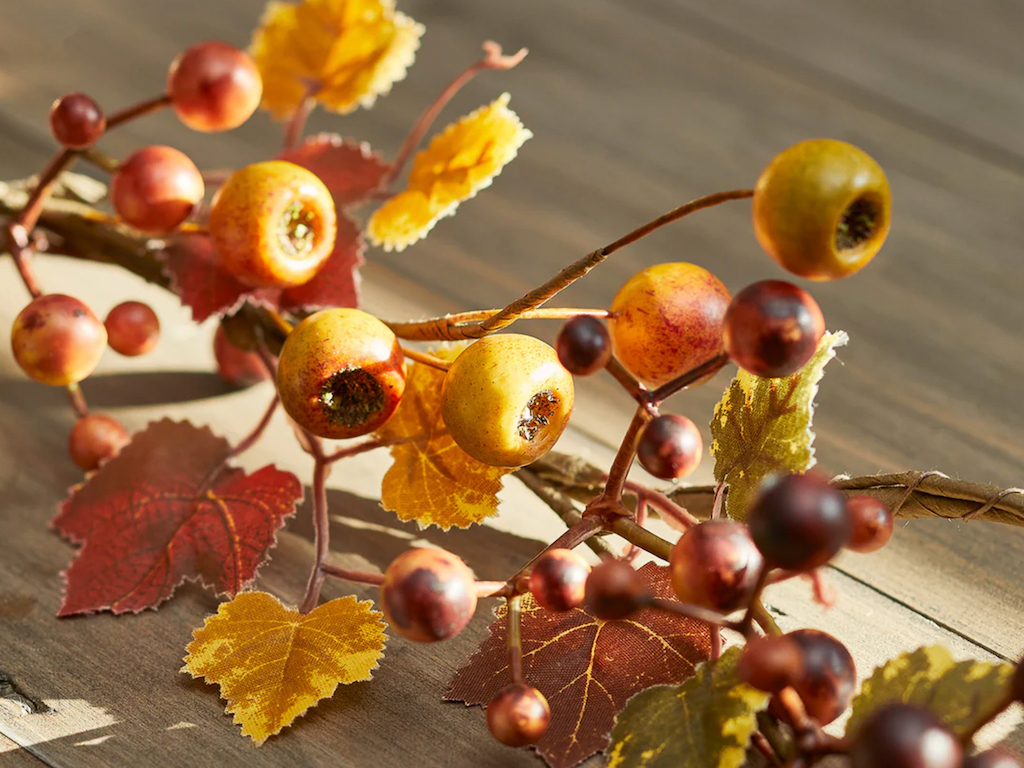 décoration table d'automne