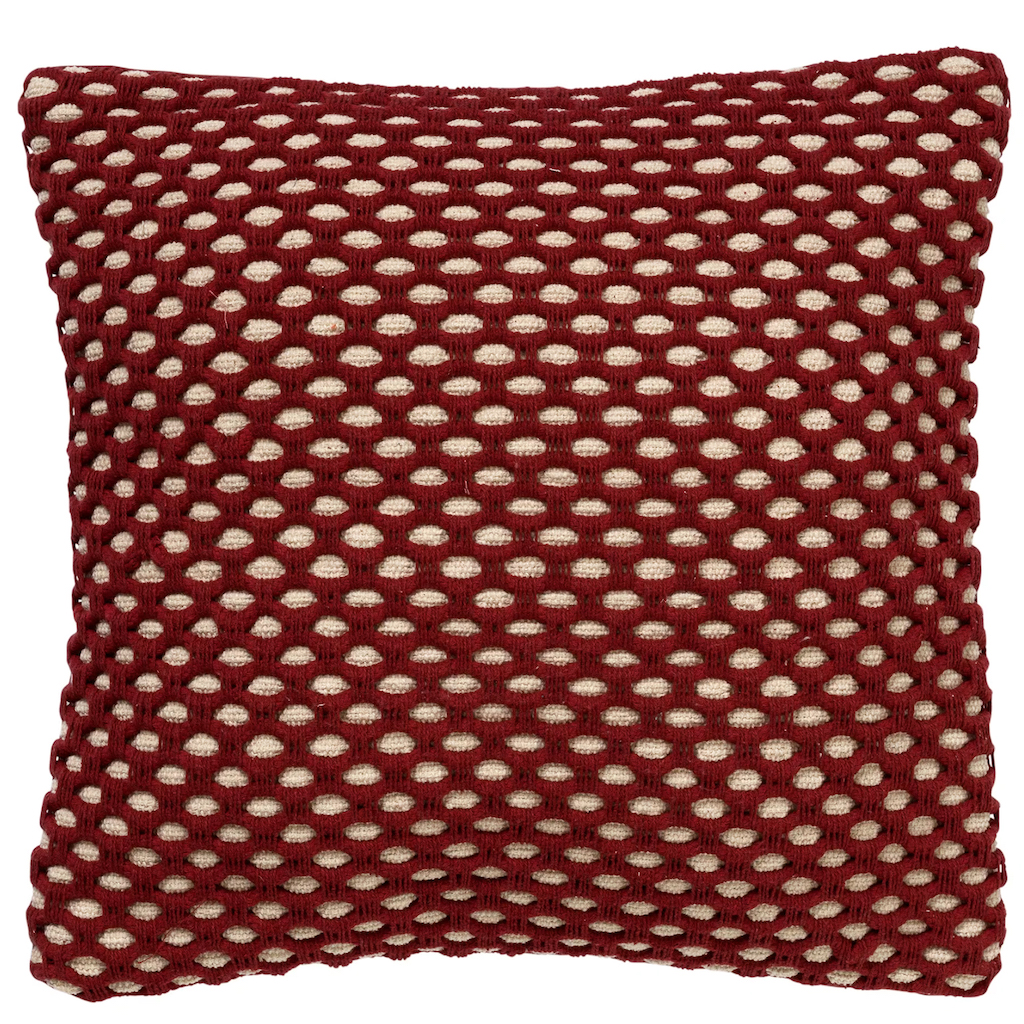 coussin rouge