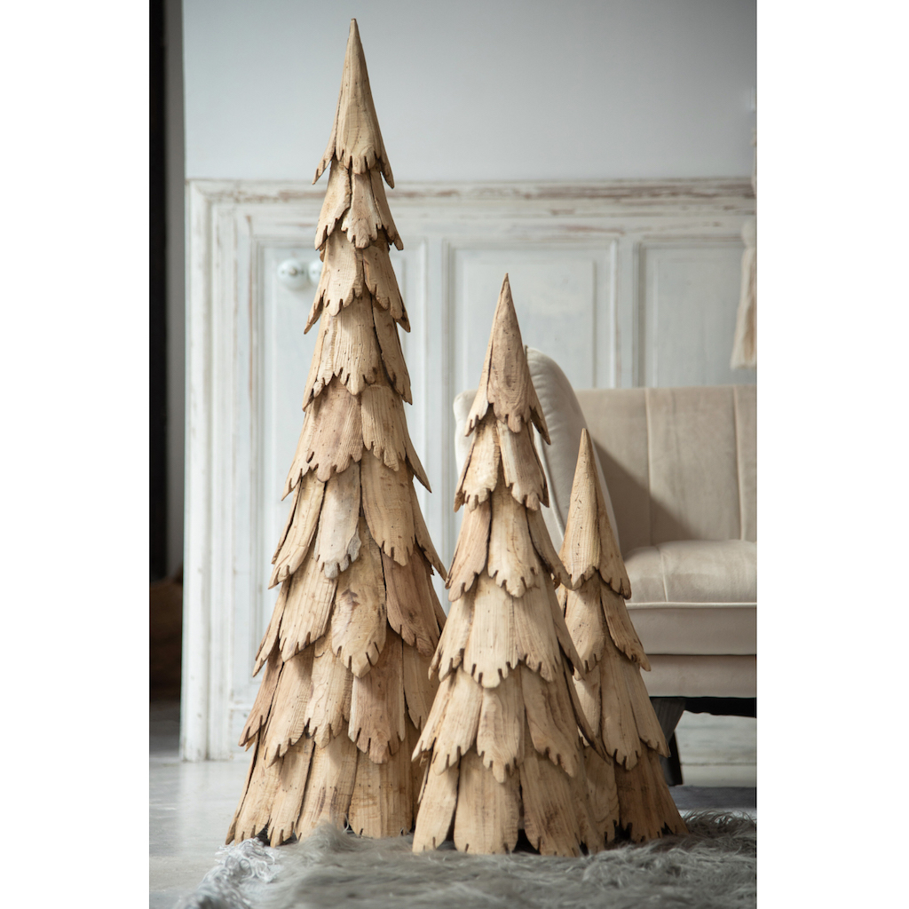 sapin de noël en bois original