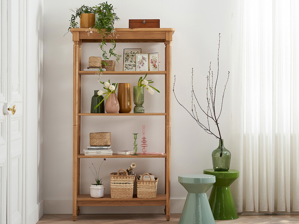 étagère bibliothèque en bois