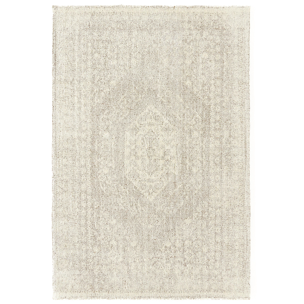 tapis beige motifs ton sur ton