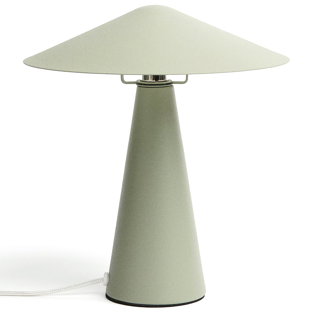 lampe vert pastel