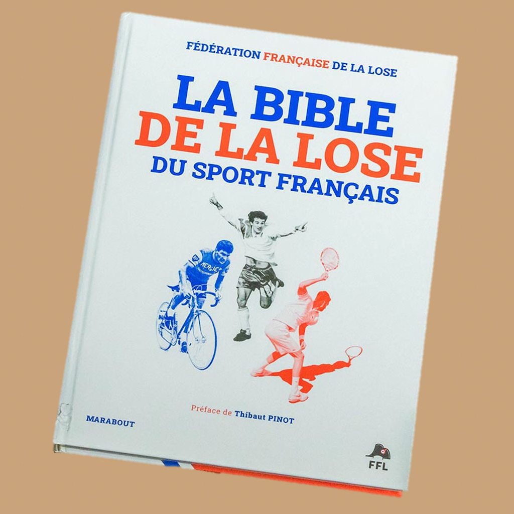 idée cadeau homme livre bible de la lose du sport français