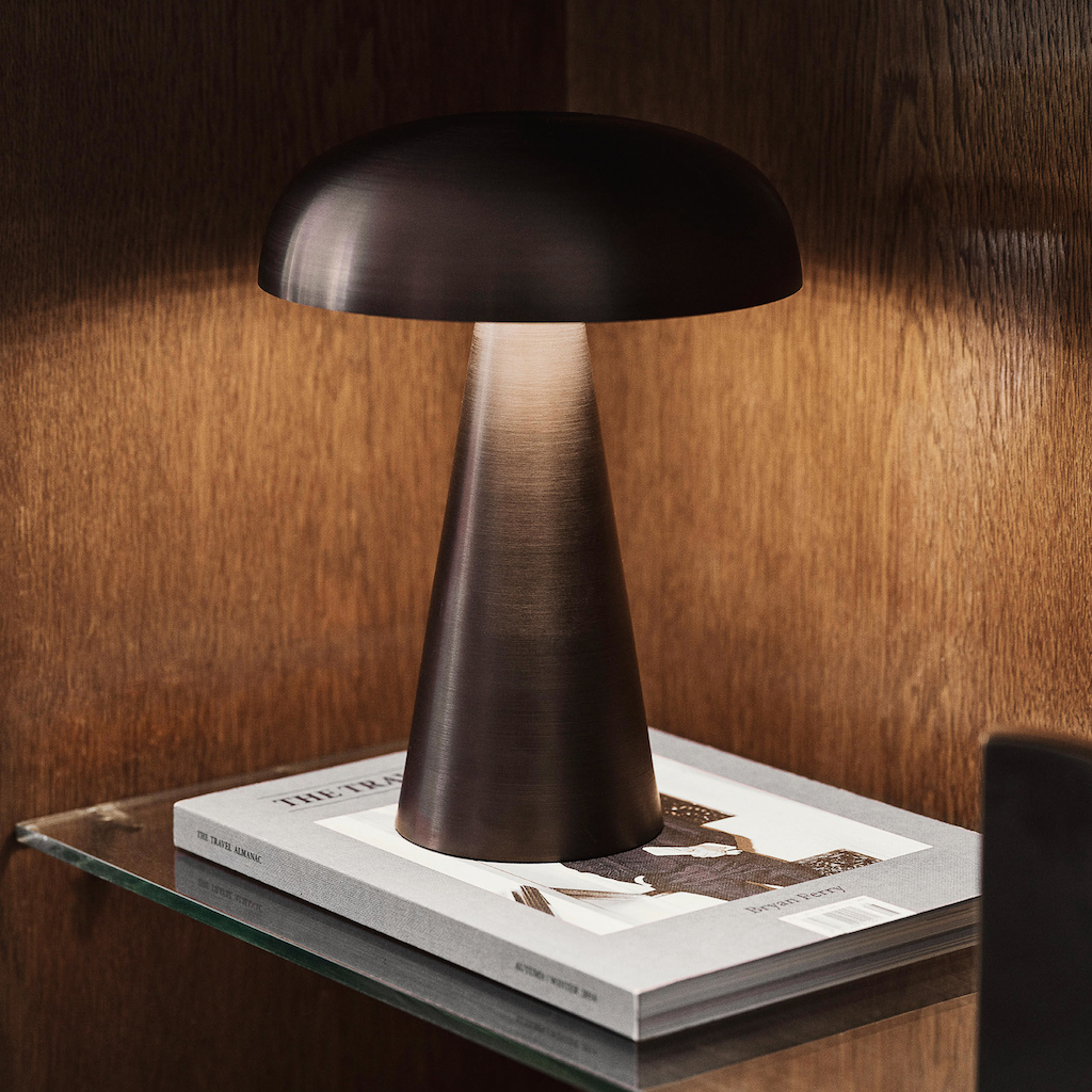 lampe marron