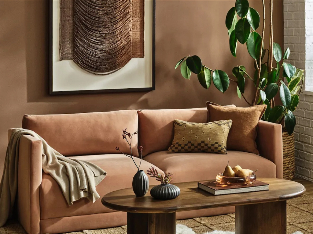 déco mocha mousse couleur pantone 2025