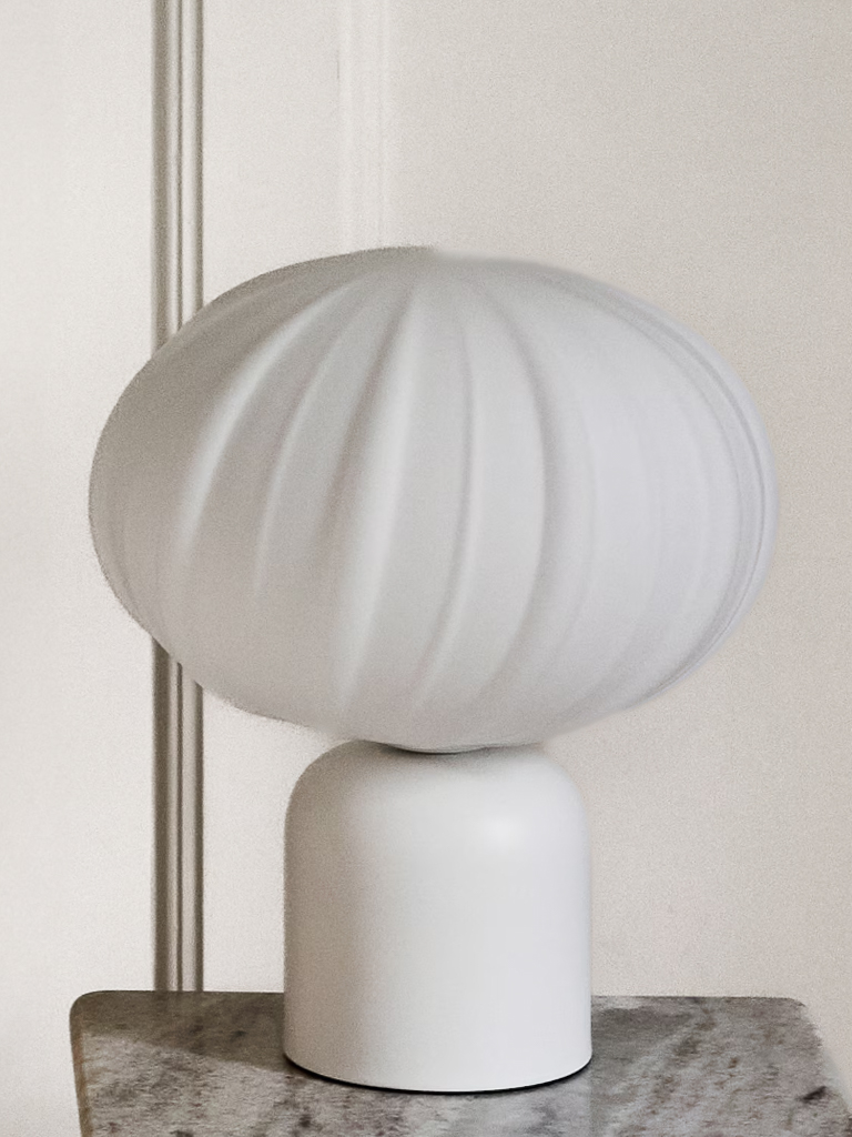 lampe design blanche