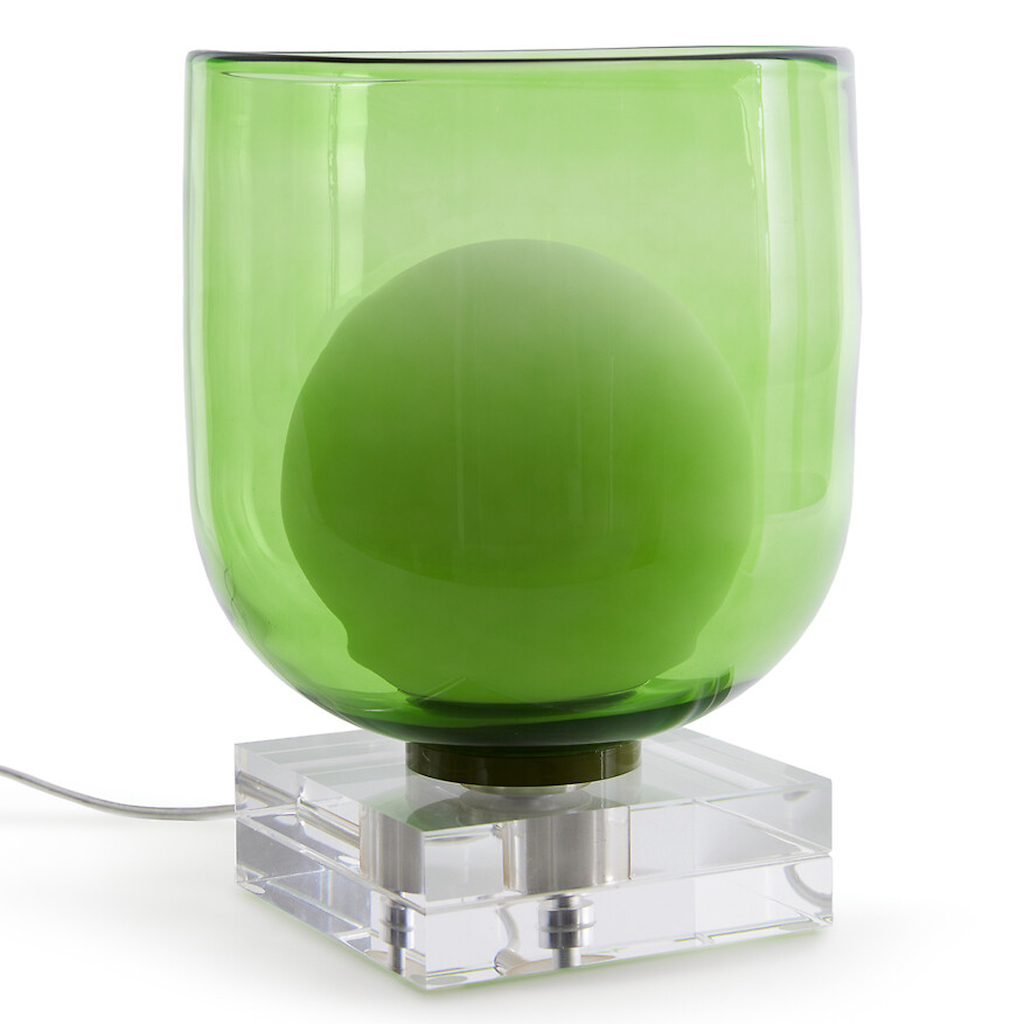 lampe plexi vert